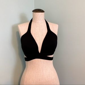 Wrap Front Bikini Top